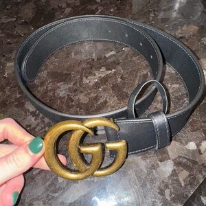 Gucci GG Marmont Wide Belt